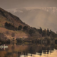 Buy canvas prints of Lady of the Lake by John Malley