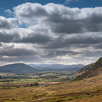 Buy canvas prints of Mungrisedale in the English Lake District by John Malley