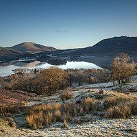 Buy canvas prints of Derwentwater Morning by John Malley