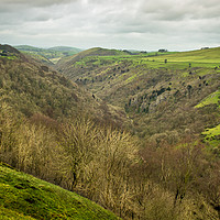 Buy canvas prints of The Limestone Gorge of Dovedale by John Malley