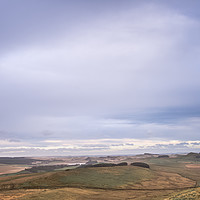 Buy canvas prints of Hadrian's Wall Lookout by John Malley