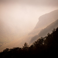 Buy canvas prints of Atmospheric Borrowdale by John Malley