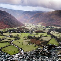 Buy canvas prints of How Green is My Valley by John Malley