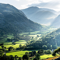 Buy canvas prints of Light Up My Valley by John Malley