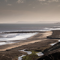 Buy canvas prints of Coal Wastes of the Durham Coast by John Malley