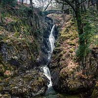 Buy canvas prints of Aira Force's White Ribbon by John Malley
