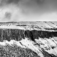 Buy canvas prints of Whin Sill by John Malley