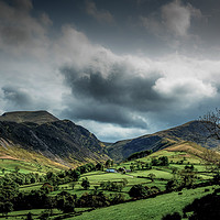 Buy canvas prints of How Green is my Valley by John Malley