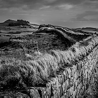 Buy canvas prints of The Roman Wall by John Malley