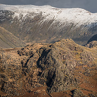 Buy canvas prints of Wintery Lake District by John Malley