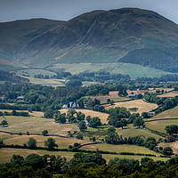 Buy canvas prints of The Loweswater Valley by John Malley