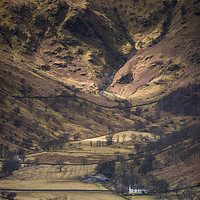 Buy canvas prints of Dovedale in Patterdale by John Malley