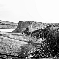 Buy canvas prints of Hadrians Wall by John Malley