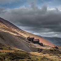 Buy canvas prints of The Abandoned Mine by John Malley