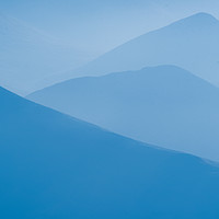 Buy canvas prints of The Blue Ridged Mountains by John Malley