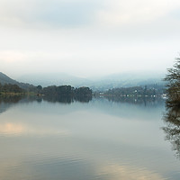 Buy canvas prints of A Calm Evening on Windermere by John Malley
