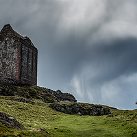 Buy canvas prints of Smailholm Tower by John Malley