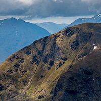 Buy canvas prints of Scottish Mountains by John Malley