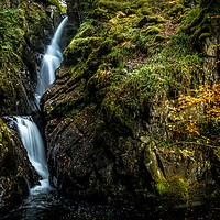 Buy canvas prints of Aira Force Waterfall by John Malley