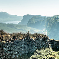 Buy canvas prints of Hadrian's Wall by John Malley