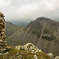 Buy canvas prints of Lingmell Viewpoint by John Malley