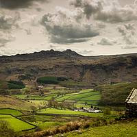 Buy canvas prints of Stone Barn in Eskdale - lake District by John Malley