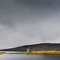 Buy canvas prints of Ardvreck Castle Assynt by John Malley