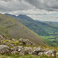 Buy canvas prints of A View of Wasdale by John Malley