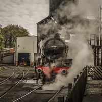 Buy canvas prints of  61034 'Chiru' at Grosmont by David Oxtaby  ARPS
