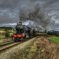 Buy canvas prints of  61994 'The Great Marquis' at Esk Valley by David Oxtaby  ARPS