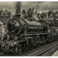 Buy canvas prints of  62005 at Grosmont Station by David Oxtaby  ARPS