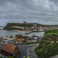 Buy canvas prints of   Whitby Panorama by David Oxtaby  ARPS