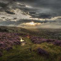 Buy canvas prints of Ilkley Moor - After the Storm  by David Oxtaby  ARPS