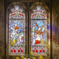 Buy canvas prints of  Stained glass by David Oxtaby  ARPS