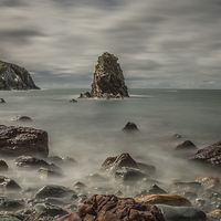 Buy canvas prints of Bay at Rhoscolyn by David Oxtaby  ARPS