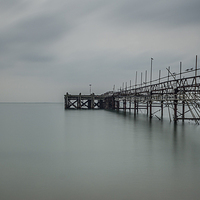 Buy canvas prints of  Totland Pier by David Oxtaby  ARPS
