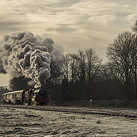 Buy canvas prints of 13065 leaving Ramsbottom by David Oxtaby  ARPS