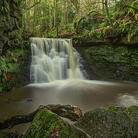 Buy canvas prints of Goit stock waterfall by David Oxtaby  ARPS