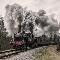 Buy canvas prints of 1054 and 85 pulling up Mytholmes curve by David Oxtaby  ARPS