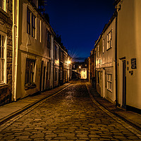 Buy canvas prints of Henrietta Street in Whitby by David Oxtaby  ARPS