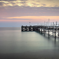 Buy canvas prints of Totland Pier by David Oxtaby  ARPS