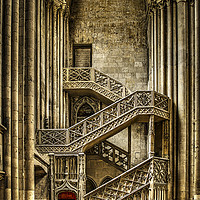 Buy canvas prints of Rouen Cathedral by David Oxtaby  ARPS