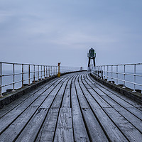 Buy canvas prints of Whitby boardwalk by David Oxtaby  ARPS
