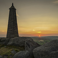 Buy canvas prints of Wainman Tower at sunset by David Oxtaby  ARPS