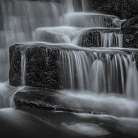 Buy canvas prints of Waterfall at Lumsdale by David Oxtaby  ARPS