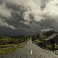Buy canvas prints of Garsdale Storm by David Oxtaby  ARPS