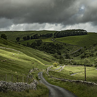 Buy canvas prints of Heading out of Kettlewell by David Oxtaby  ARPS