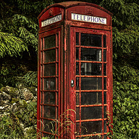 Buy canvas prints of Old red telephone box by David Oxtaby  ARPS