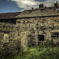Buy canvas prints of Old farm buildings by David Oxtaby  ARPS