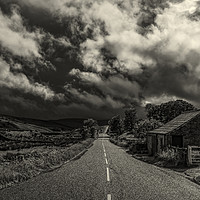 Buy canvas prints of Storm clouds over Garsdale by David Oxtaby  ARPS